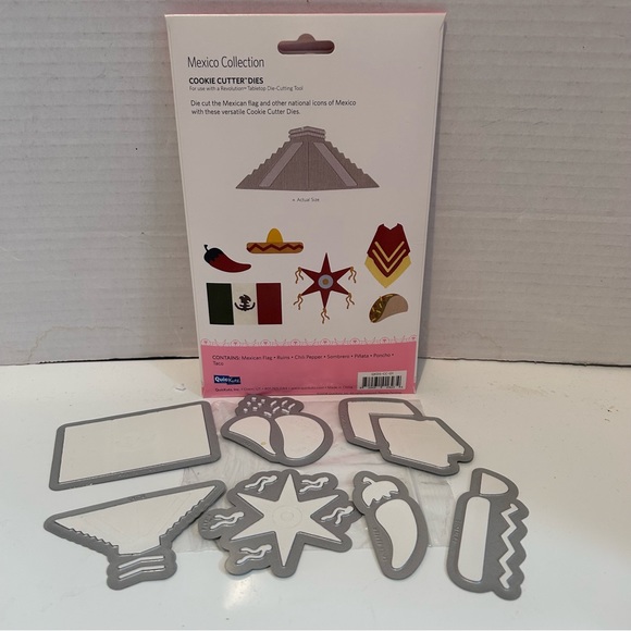 Quickutz 7-pc cookie cutter dies - MEXICO Collection - Picture 2 of 5